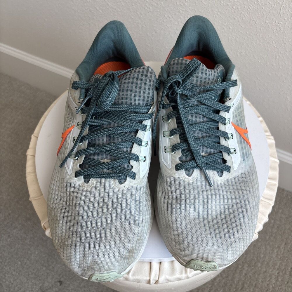 Nike Air Zoom Pegasus 39 Pure Platinum/Total Orange DH4071-003‎ Mens Shoe Sz 7.5